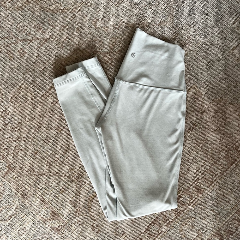 lululemon athletica light blue leggings